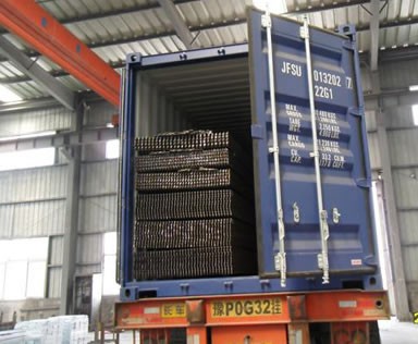 呼和浩特河南平臺鋼格板已經裝車